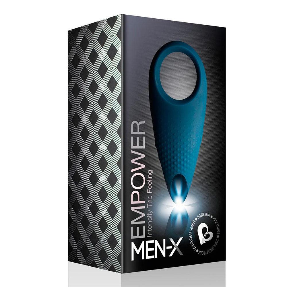 Rocks Off Empower MenX Cockring Blue - Adult Planet - Online Sex Toys Shop UK