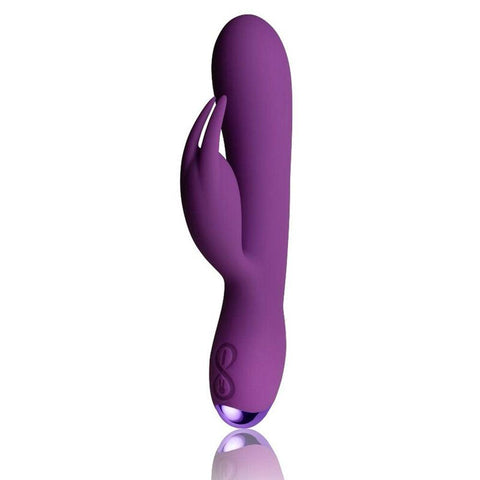 Rocks Off Flutter Rabbit Vibrator Purple - Adult Planet - Online Sex Toys Shop UK