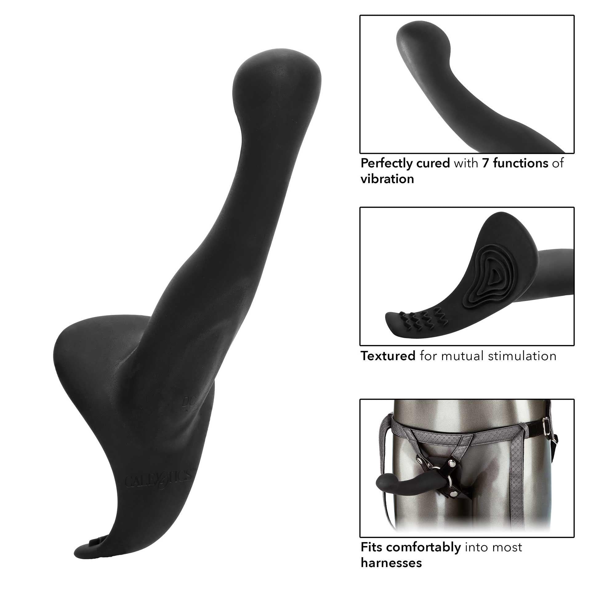 The Royal Vibrating Set Crotchless Strap On Plus Vibrating Probe - Adult Planet - Online Sex Toys Shop UK