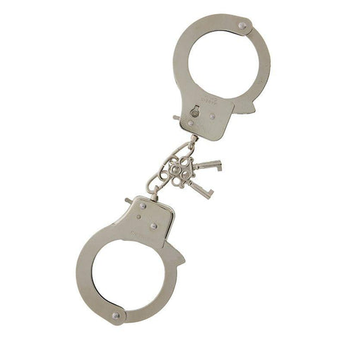 The Original Metal Handcuffs With Keys - Adult Planet - Online Sex Toys Shop UK