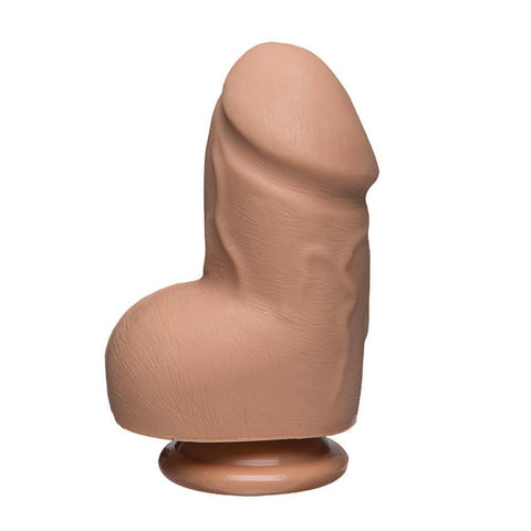 The D Fat D 6 Inch Vanilla Dildo With Balls - Adult Planet - Online Sex Toys Shop UK