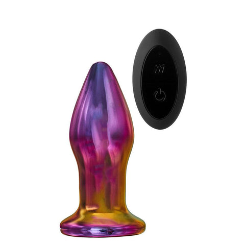Glamour Glass Remote Control Butt Plug - Adult Planet - Online Sex Toys Shop UK
