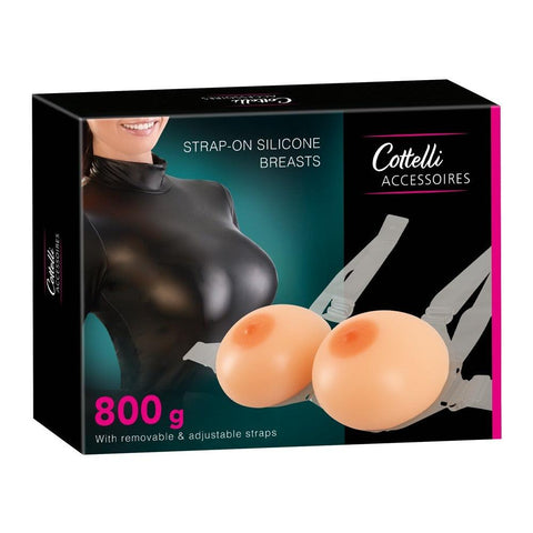 Strap On Silicone Breasts 800g - Adult Planet - Online Sex Toys Shop UK