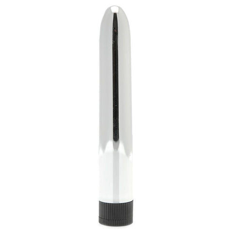 Super Slick Silver 7 Inch Vibrator - Adult Planet - Online Sex Toys Shop UK