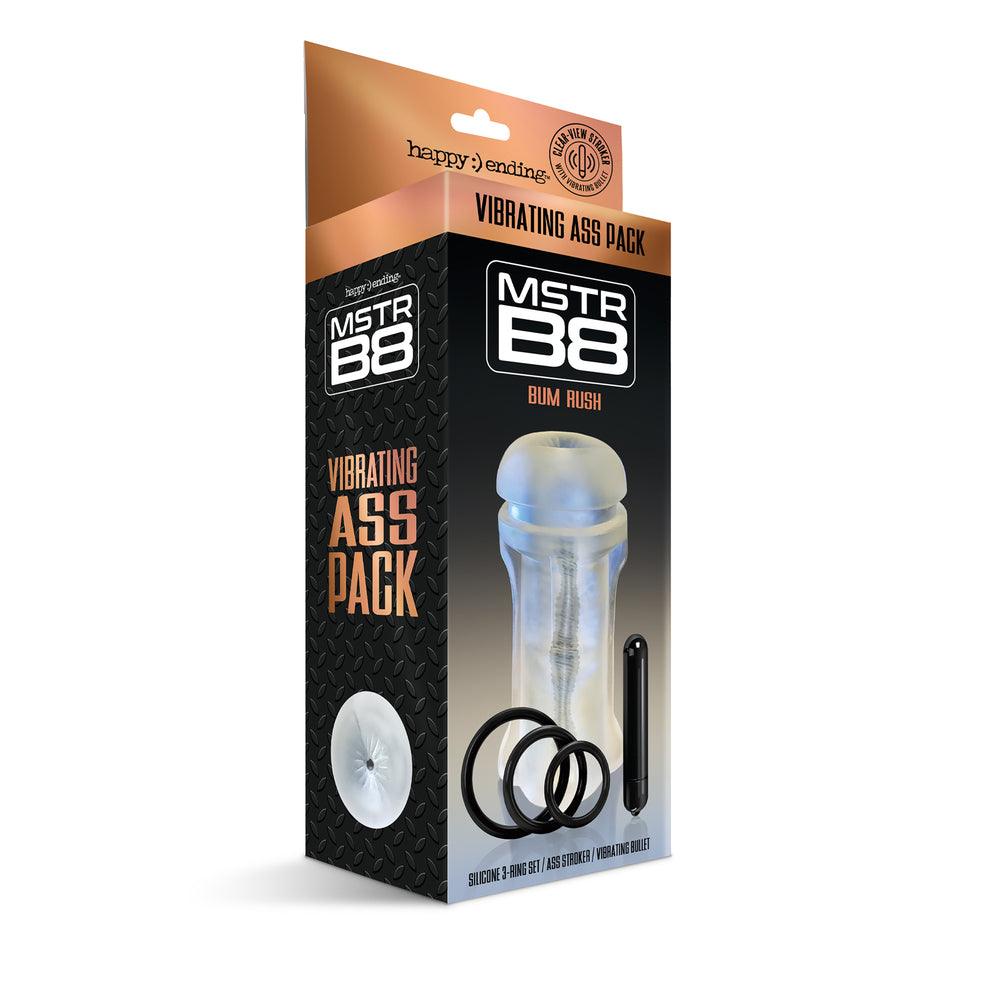 Happy Ending MSTR B8 Bum Rush Vibrating Ass Pack - Adult Planet - Online Sex Toys Shop UK