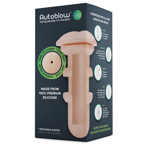 Autoblow A.I Reusable Anus Sleeve - Adult Planet - Online Sex Toys Shop UK