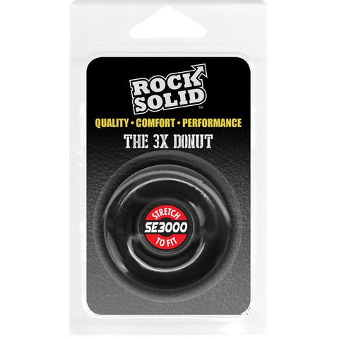 Rock Solid The Donut 3X Cock Ring - Adult Planet - Online Sex Toys Shop UK