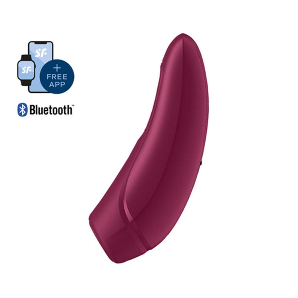 Satisfyer App Enabled Curvy 1 Plus Rose Red - Adult Planet - Online Sex Toys Shop UK