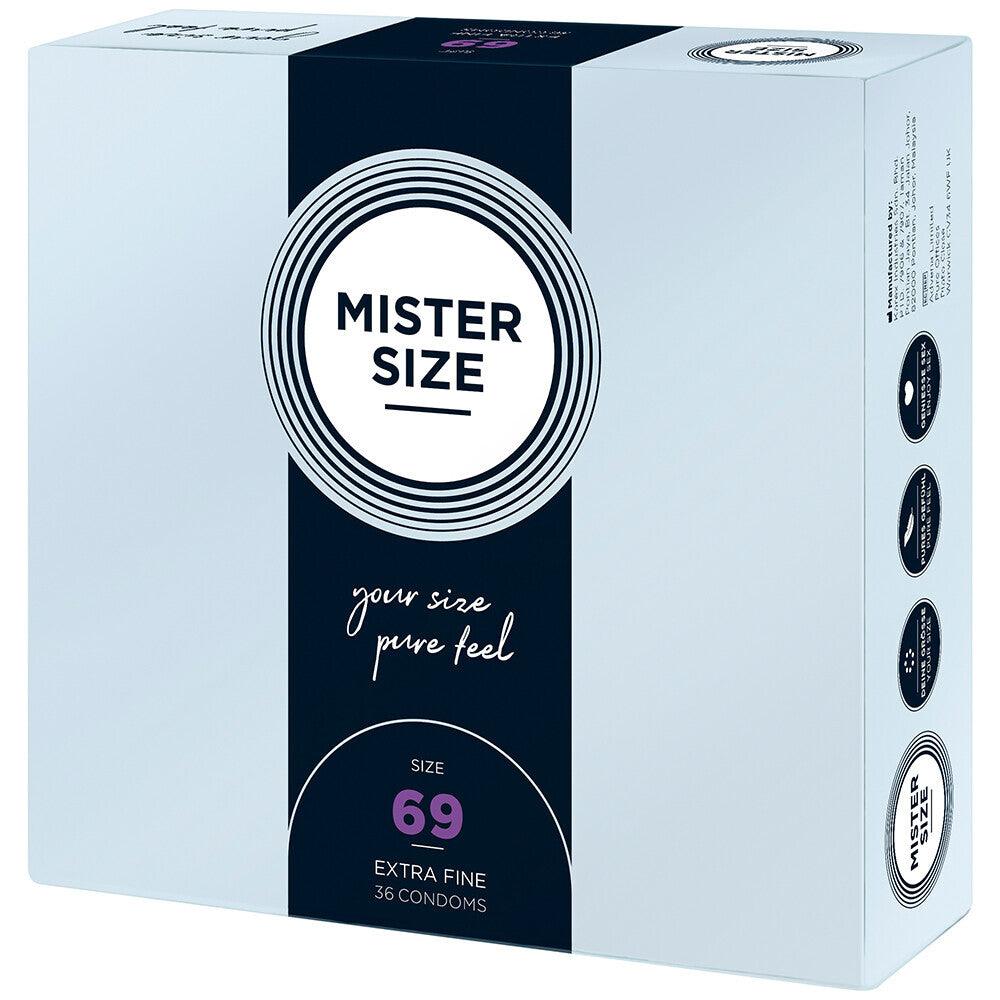 Mister Size 69mm Your Size Pure Feel Condoms 36 Pack - Adult Planet - Online Sex Toys Shop UK
