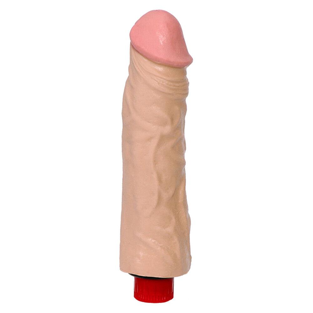 The Naturals Heavy Veined 8 Inch Vibrating Dong Thick - Adult Planet - Online Sex Toys Shop UK