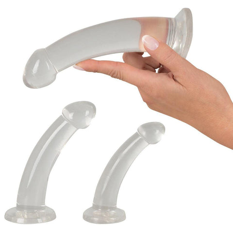 Three Piece Crystal Clear Anal Training Set - Adult Planet - Online Sex Toys Shop UK