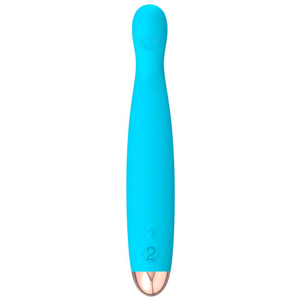 Cuties Silk Touch Rechargeable Mini Vibrator Blue - Adult Planet - Online Sex Toys Shop UK