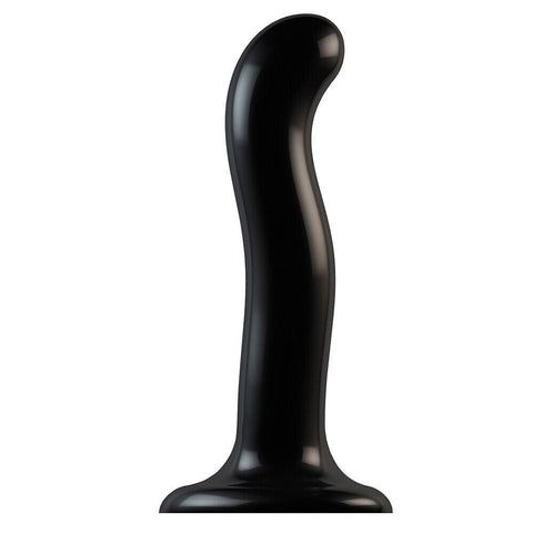 Strap On Me Prostate and G Spot Curved Dildo Large Black - Adult Planet - Online Sex Toys Shop UK