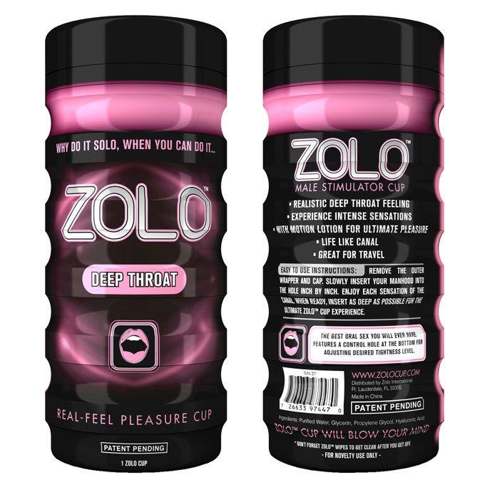 Zolo Deep Throat Masturbator Cup - Adult Planet - Online Sex Toys Shop UK