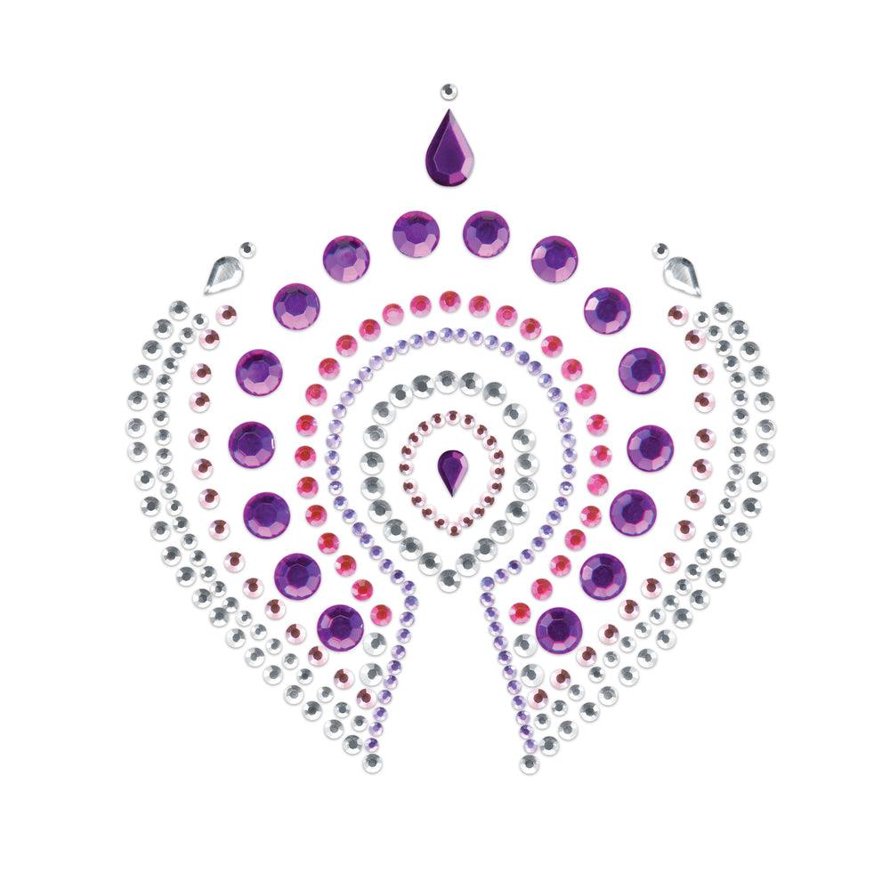 Bijoux Indiscrets Flamboyant Rhinestone Jewellery Purple Pink - Adult Planet - Online Sex Toys Shop UK
