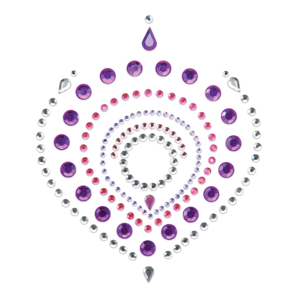Bijoux Indiscrets Flamboyant Rhinestone Jewellery Purple Pink - Adult Planet - Online Sex Toys Shop UK