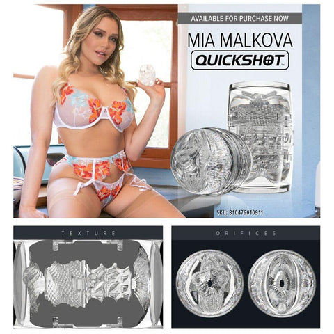 Fleshlight Quickshot Mia Malkova Lady and Butt - Adult Planet - Online Sex Toys Shop UK