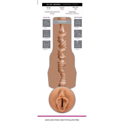 Eliza Ibarra Ethereal Texture Fleshlight Girls Masturbator - Adult Planet - Online Sex Toys Shop UK