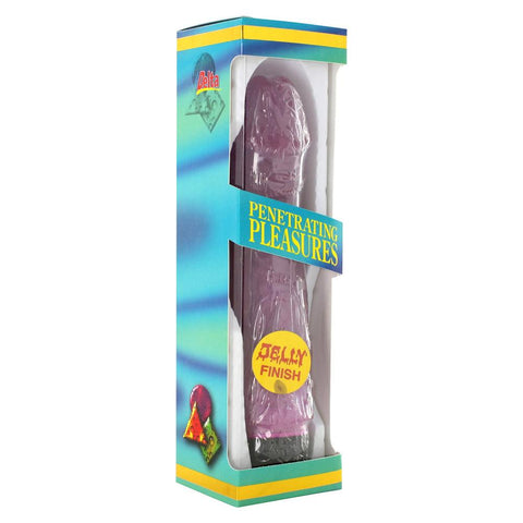 Vibrator Jelly 9 Inches Purple - Adult Planet - Online Sex Toys Shop UK