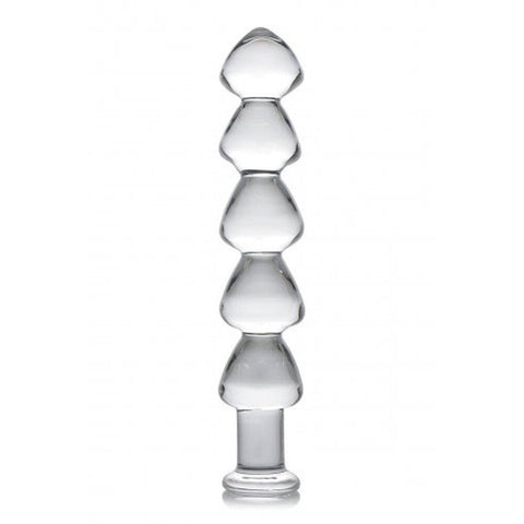 Master Series Drops Anal Links Glass Dildo - Adult Planet - Online Sex Toys Shop UK