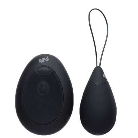 10X Silicone Vibrating Egg Black - Adult Planet - Online Sex Toys Shop UK