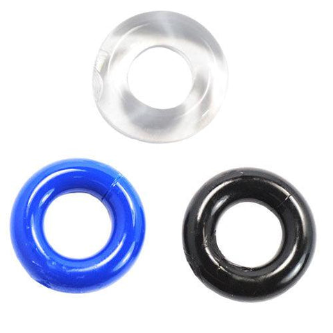 Tempt Ation Triple Pack Doughnuts Cockrings - Adult Planet - Online Sex Toys Shop UK
