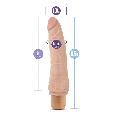 Dr. Skin Cock Vibe 7 Vibrating Cock 8.5 Inches - Adult Planet - Online Sex Toys Shop UK