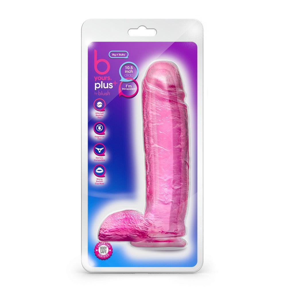 B Yours Plus Big N Bulky 10.5 Inch Dildo - Adult Planet - Online Sex Toys Shop UK