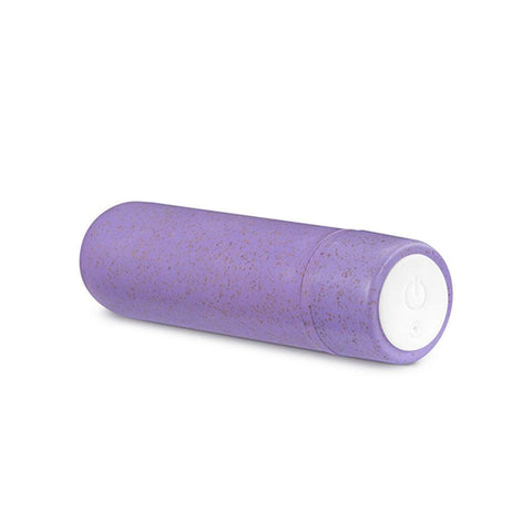 Gaia Biodegradable Rechargeable Eco Purple Bullet - Adult Planet - Online Sex Toys Shop UK