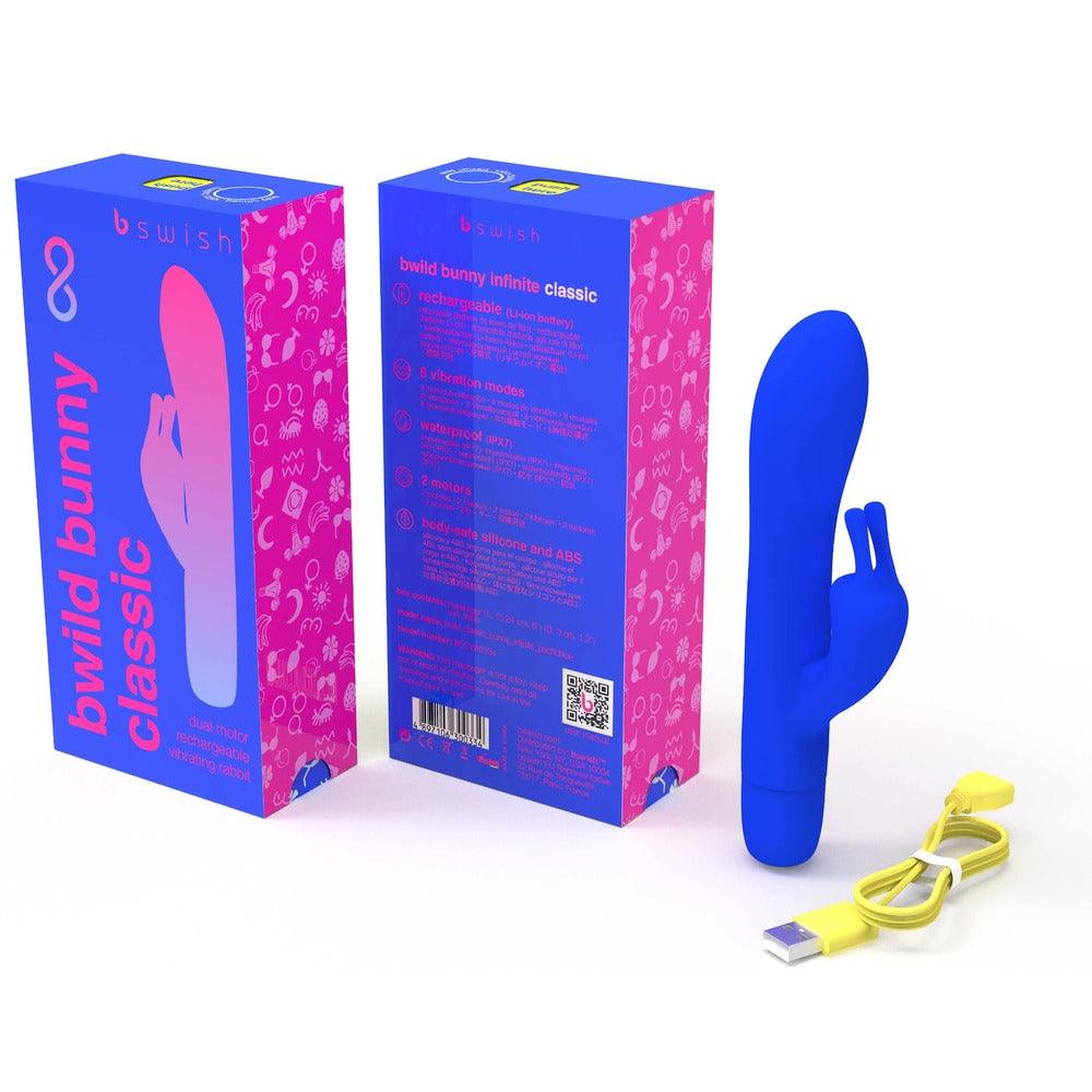 bswish Bwild Classic Bunny Blue - Adult Planet - Online Sex Toys Shop UK