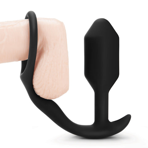 BVibe Snug And Tug Anal Plug And Cock Ring - Adult Planet - Online Sex Toys Shop UK