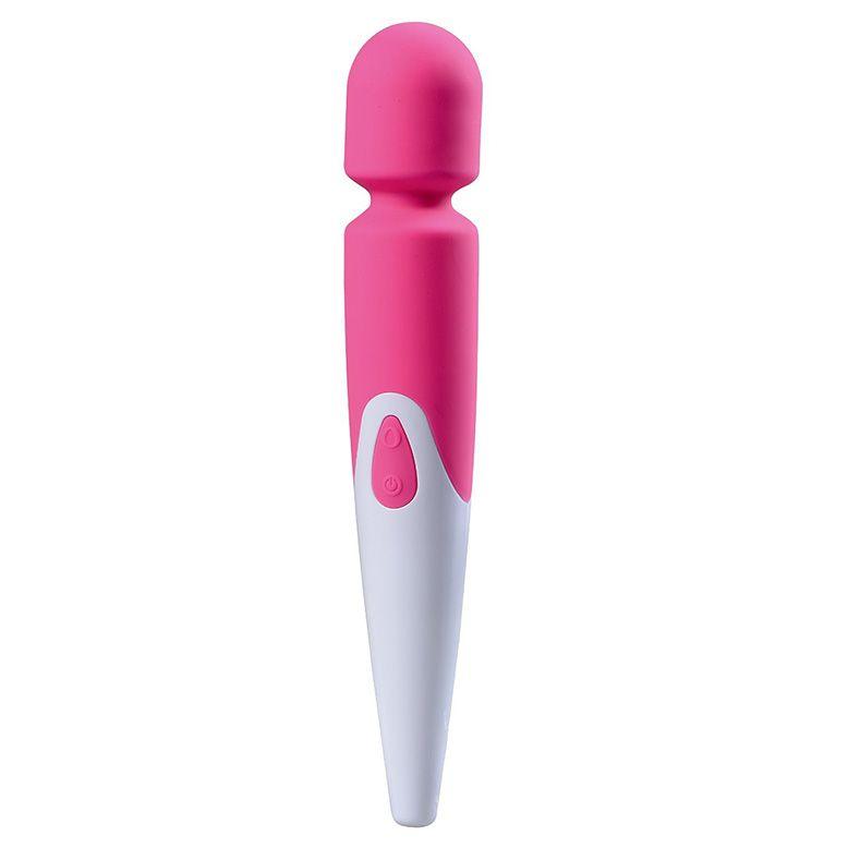 iWand 10 Speed Waterproof Rechargeable Wand Pink - Adult Planet - Online Sex Toys Shop UK