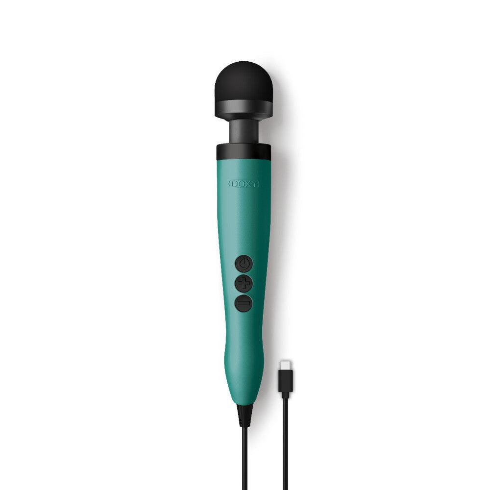 Doxy Wand 3 Turquoise USB Powered - Adult Planet - Online Sex Toys Shop UK
