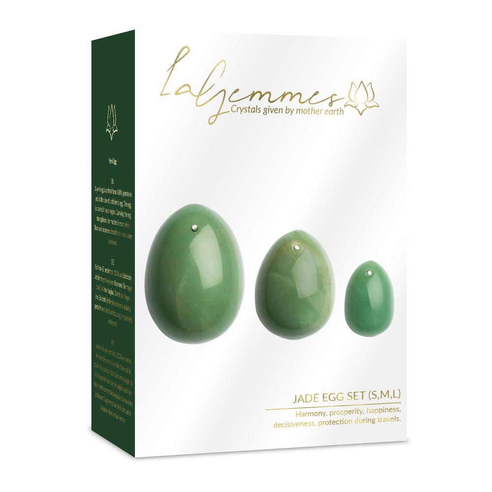 La Gemmes Yoni Egg Set Jade - Adult Planet - Online Sex Toys Shop UK