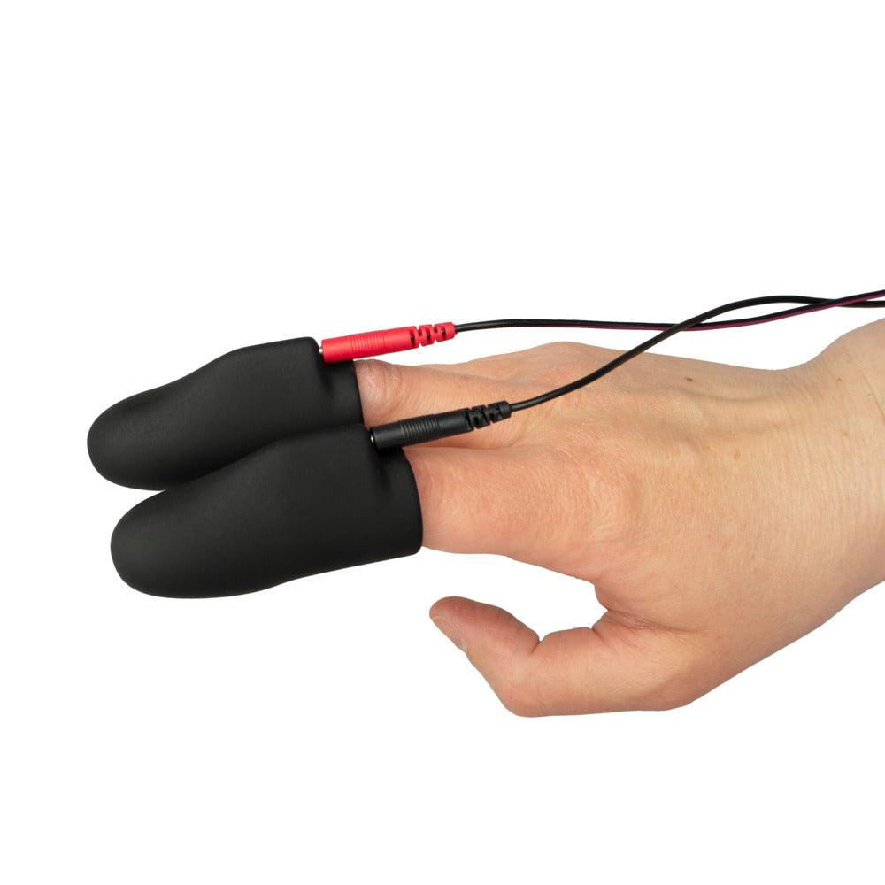 ElectraStim Noir Explorer Electro Finger Sleeves - Adult Planet - Online Sex Toys Shop UK