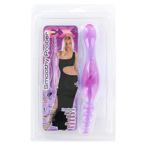 EX Smoothy Anal Prober Double Tip Probe - Adult Planet - Online Sex Toys Shop UK