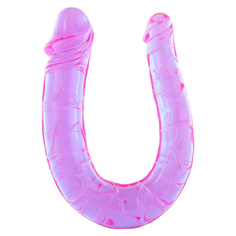 Double Mini Twin Head Jelly Penis Dildo - Adult Planet - Online Sex Toys Shop UK
