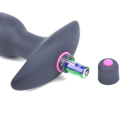 Silicone Butt Plug With Vibrating Bullet - Adult Planet - Online Sex Toys Shop UK