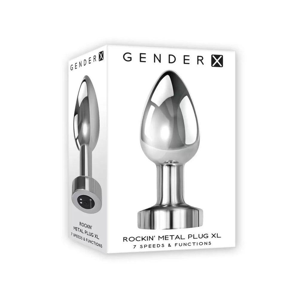 Gender X Rockin Metal Anal Plug XL - Adult Planet - Online Sex Toys Shop UK