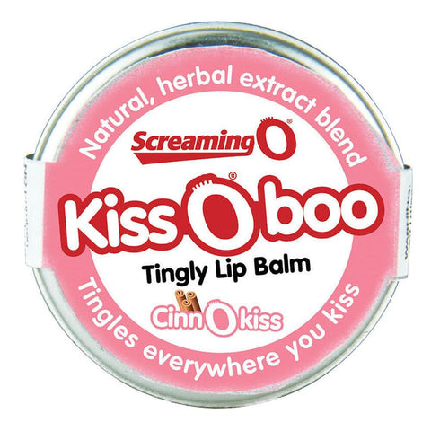 Screaming O KissOboo Tingly Lip Balm Cinnamon - Adult Planet - Online Sex Toys Shop UK