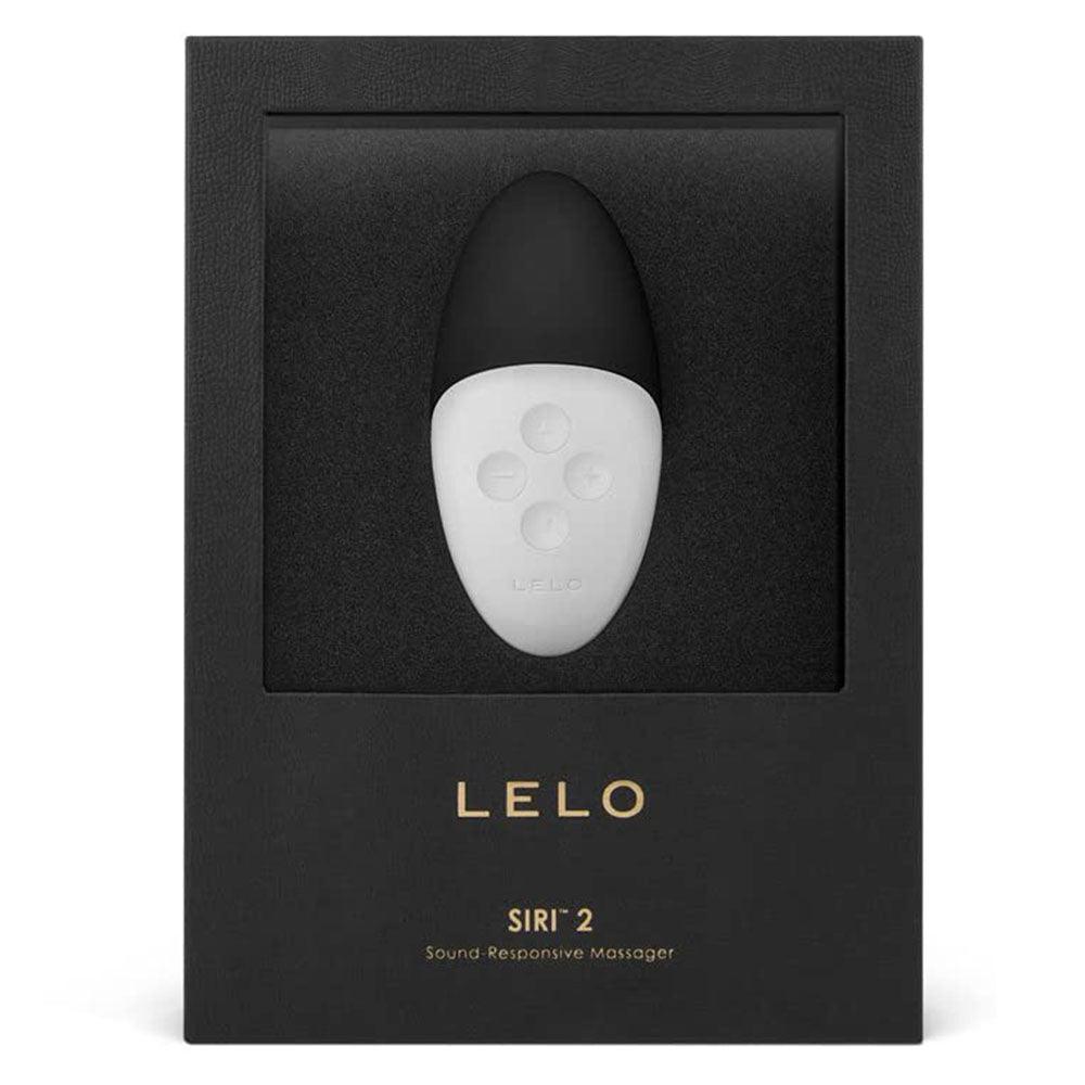 Lelo SIRI Version 2 Black Luxury Rechargeable Massager - Adult Planet - Online Sex Toys Shop UK