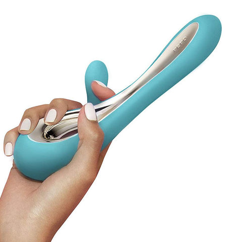 Lelo Soraya 2 Dual Rabbit Vibrator Aqua - Adult Planet - Online Sex Toys Shop UK