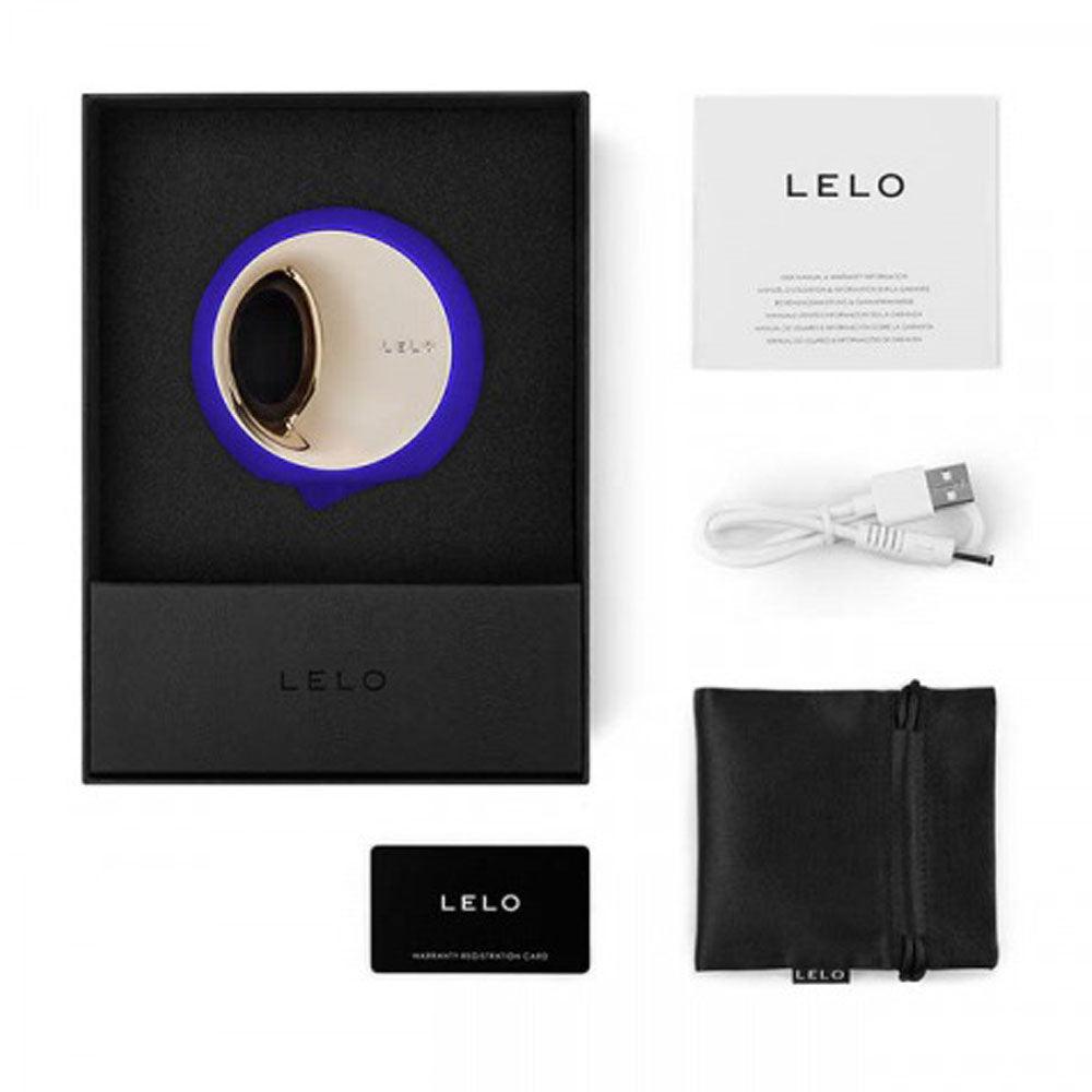 Lelo Ora 3 Deep Midnight Blue Oral Sex Stimulator - Adult Planet - Online Sex Toys Shop UK