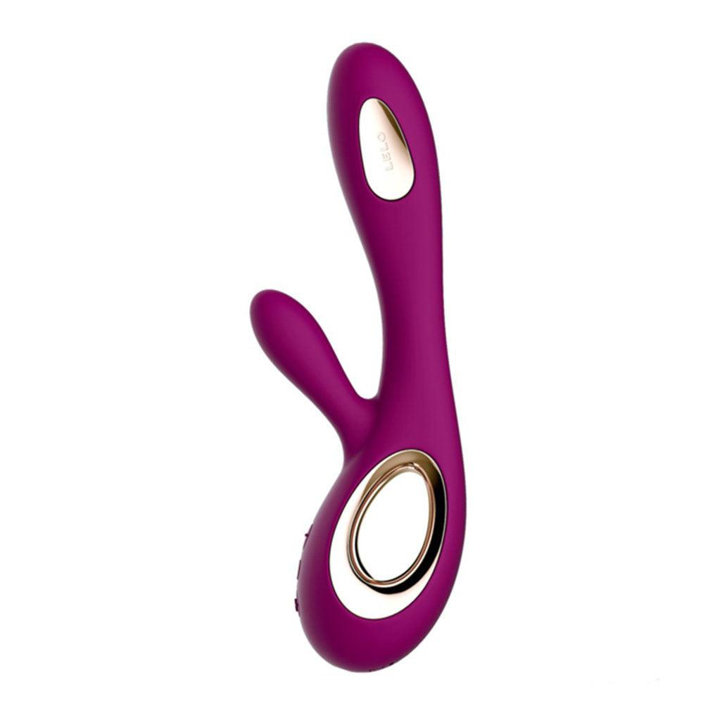 Lelo Soraya Wave Rose Dual Waterproof Rechargeable Vibrator - Adult Planet - Online Sex Toys Shop UK