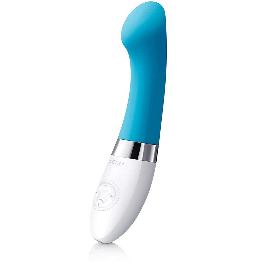 Lelo Gigi 2 Turquoise Blue G Spot Vibrator - Adult Planet - Online Sex Toys Shop UK
