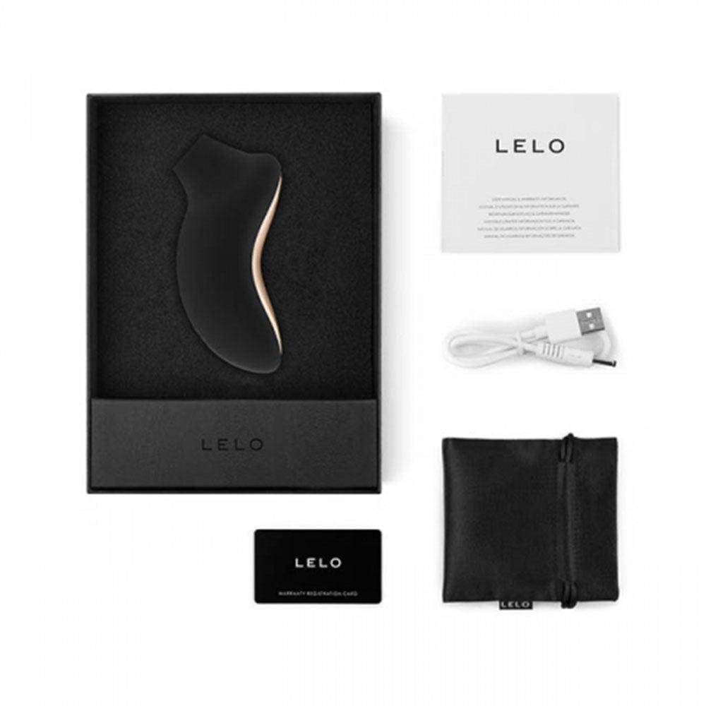 Lelo Sona 2 Black Clitoral Vibrator - Adult Planet - Online Sex Toys Shop UK