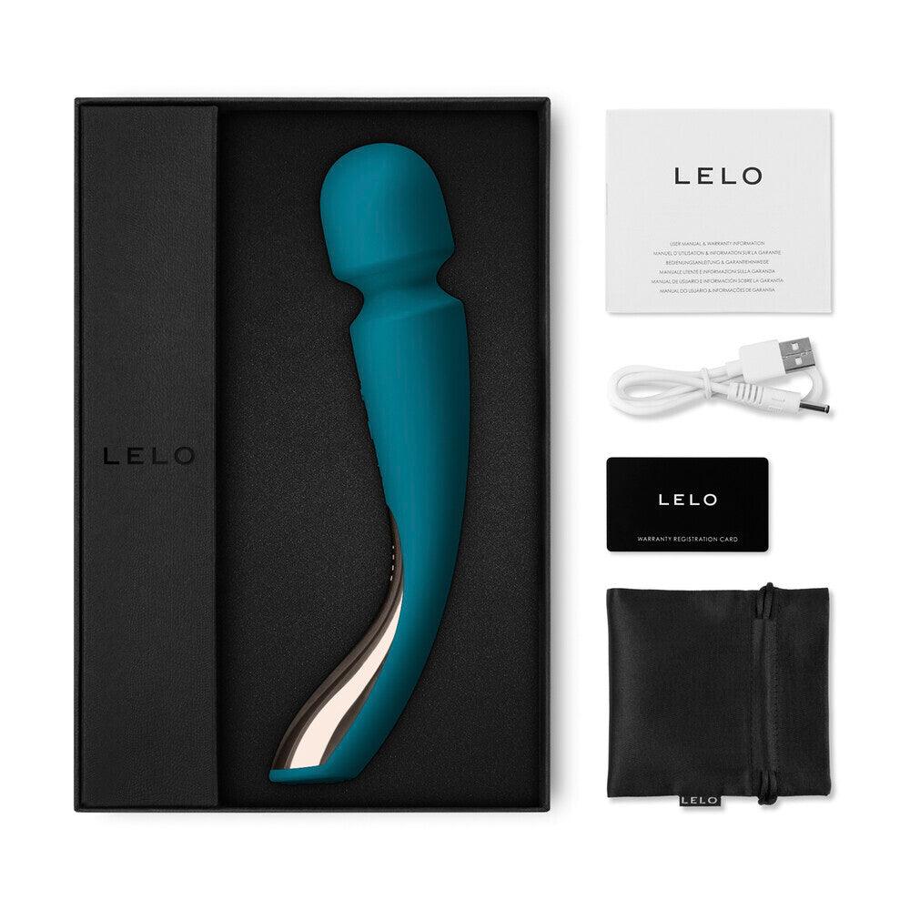 Lelo Smart Wand 2 Med Ocean Blue - Adult Planet - Online Sex Toys Shop UK