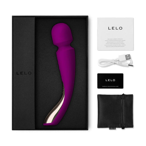 Lelo Smart Wand 2 Med Deep Rose - Adult Planet - Online Sex Toys Shop UK
