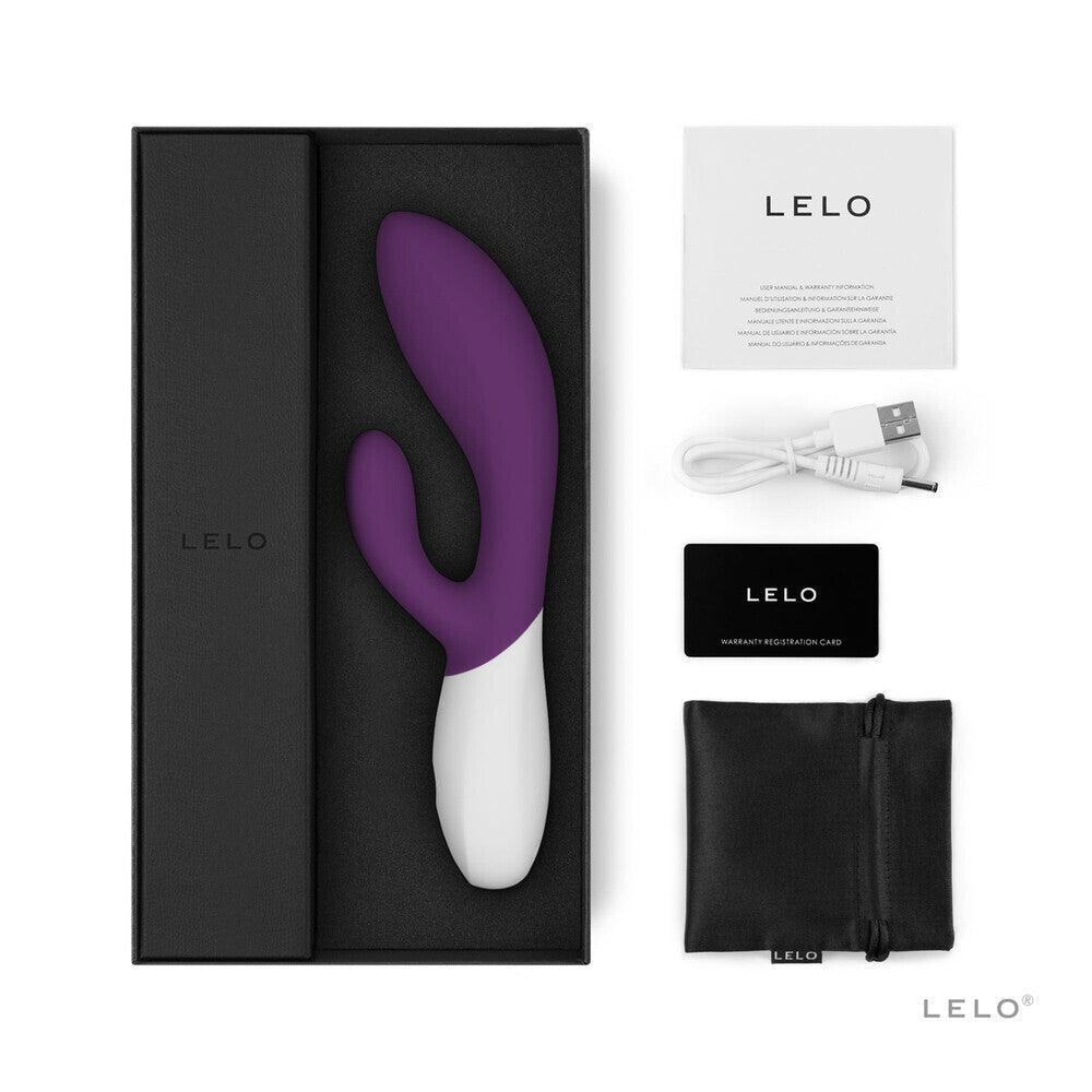 Lelo Ina Wave 2 Luxury Rechargeable Vibe Plum - Adult Planet - Online Sex Toys Shop UK