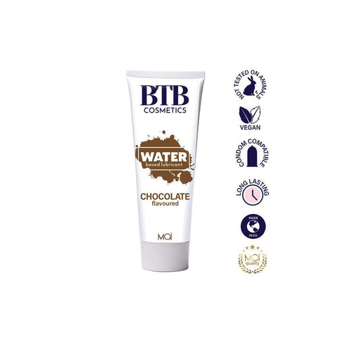 BTB Chocolate Flavoured Water Based Lubricant 100ml - Adult Planet - Online Sex Toys Shop UK